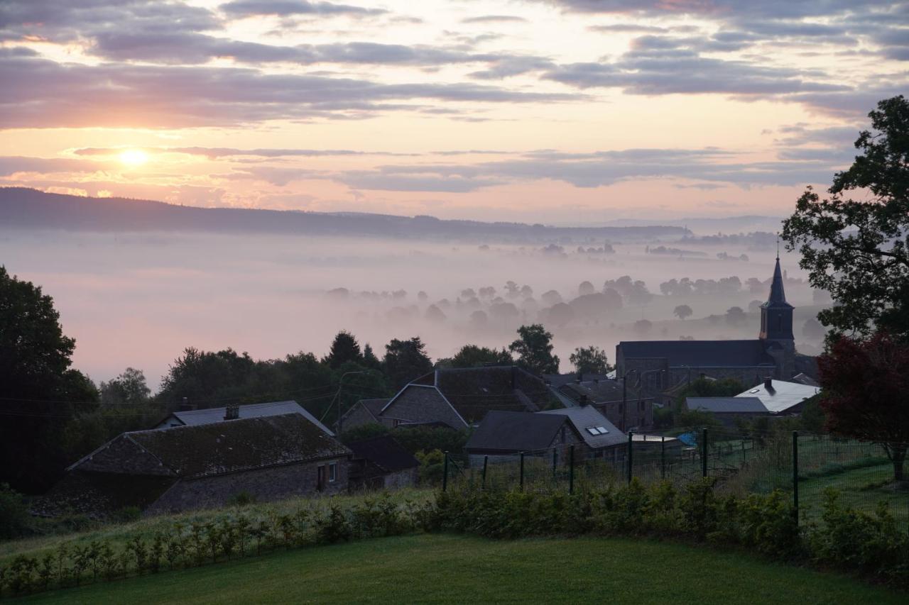 "Petite Perle En Haute Ardenne" Avec Vue Sur La Vallee, Cabine Infra-Rouge Et Bain Balneo Lierneux Zewnętrze zdjęcie
