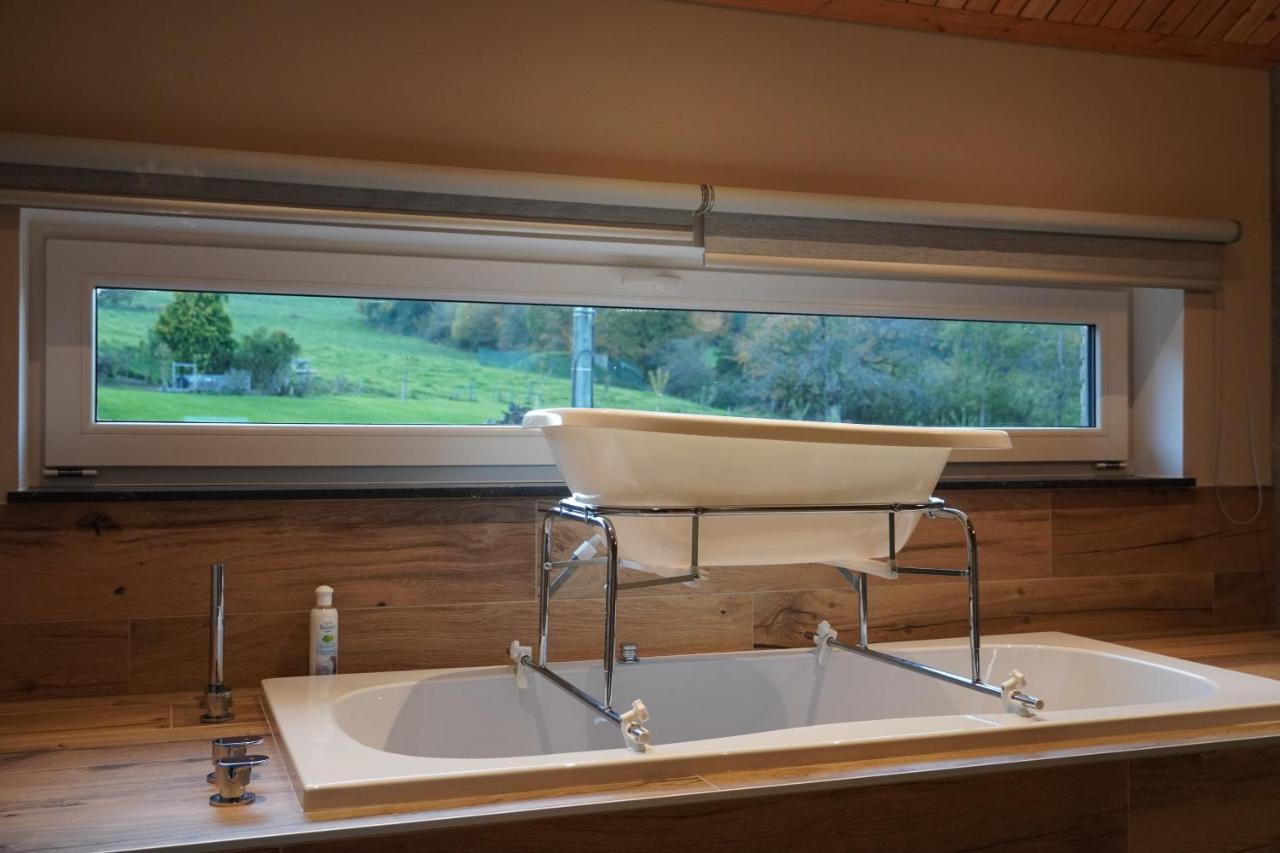 "Petite Perle En Haute Ardenne" Avec Vue Sur La Vallee, Cabine Infra-Rouge Et Bain Balneo Lierneux Zewnętrze zdjęcie